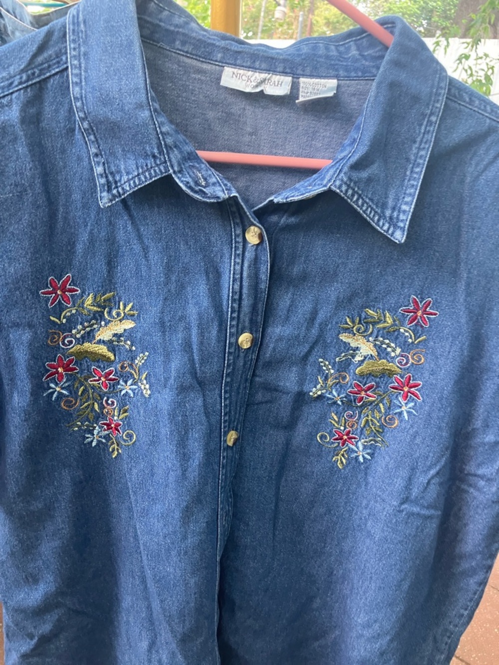 Beautiful denim shirt for women